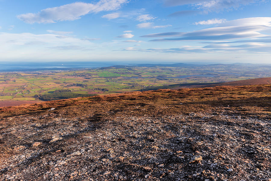 Summit of Djouce Mountain in Wicklow Photograph by Semmick Photo