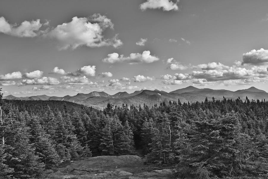 Summit View in Black and White Photograph by Marisa Geraghty Photography