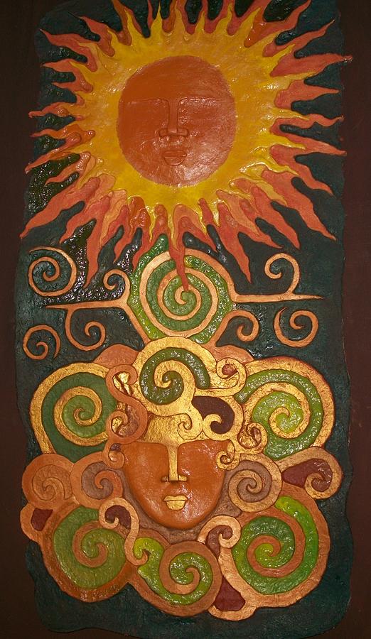 Sun And Wind Mixed Media by Otil Rotcod - Fine Art America