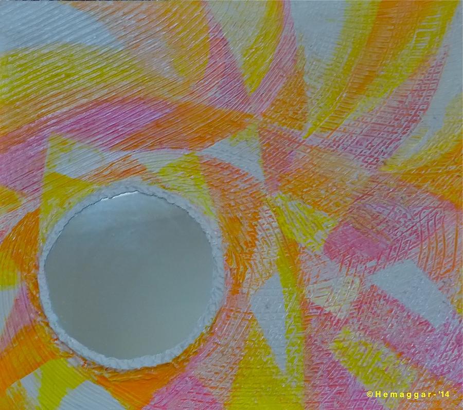 Sun Painting - Sun Blast by Hemu Aggarwal Sun Painting - Sun Blast by Hemu Aggarwal