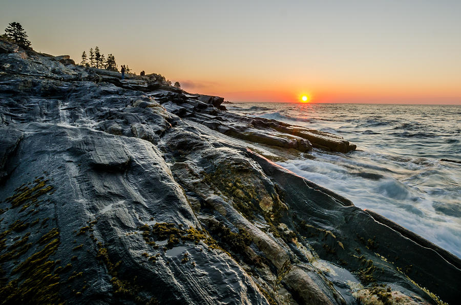Sun Breaks at Pemaquid Point Photograph by At Lands End Photography