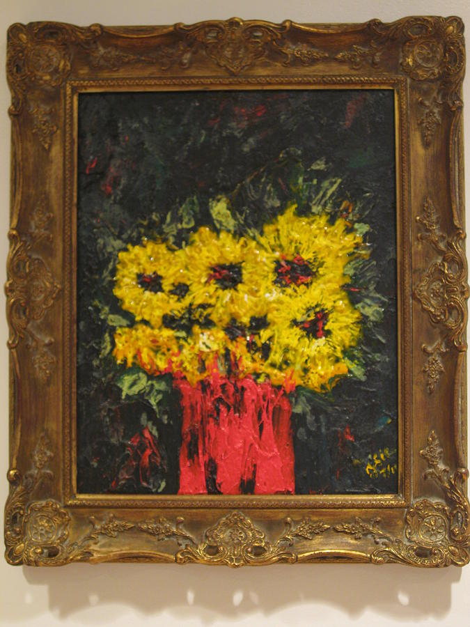 Sun Flowers Painting - Sun Flowers by Jeff Sie