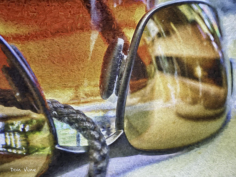 Sun Glasses and Iced Tea  dp Photograph by Don Vine