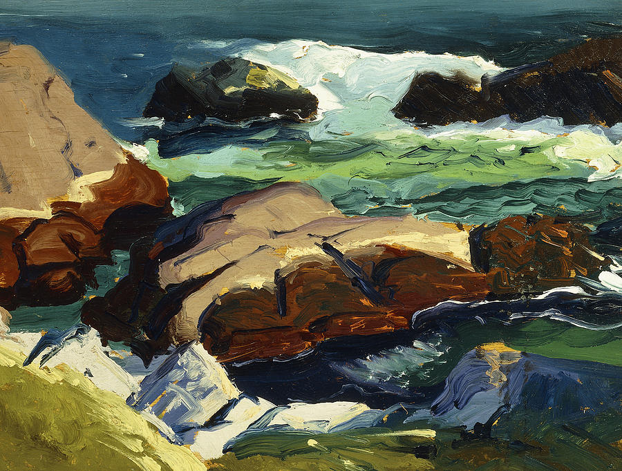 Sun Glow Painting by George Wesley Bellows