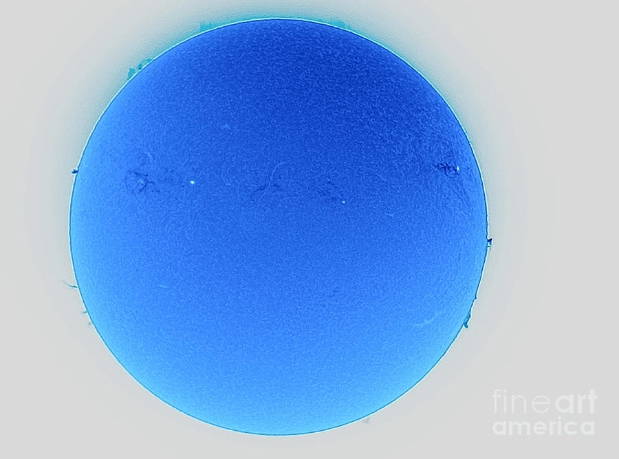Sun In Hydrogen Alpha, 122213 Photograph by John Chumack