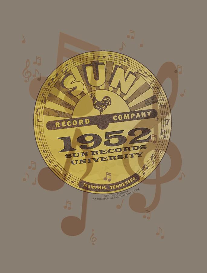 Elvis Presley Digital Art - Sun - Logo Music by Brand A