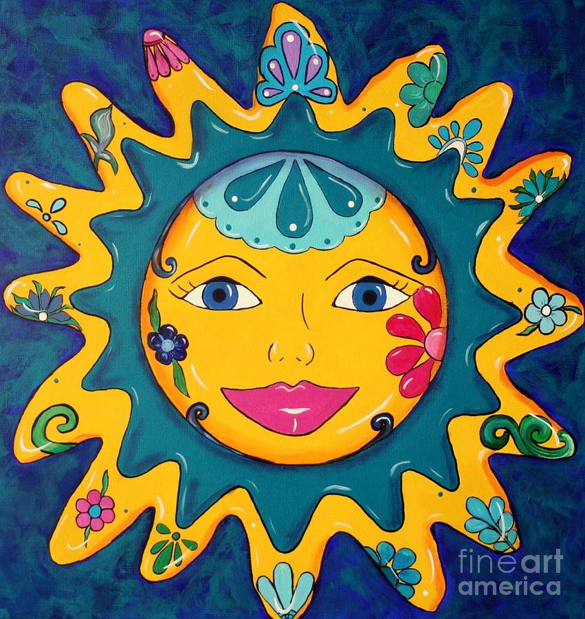 Sun Painting by Melinda Etzold