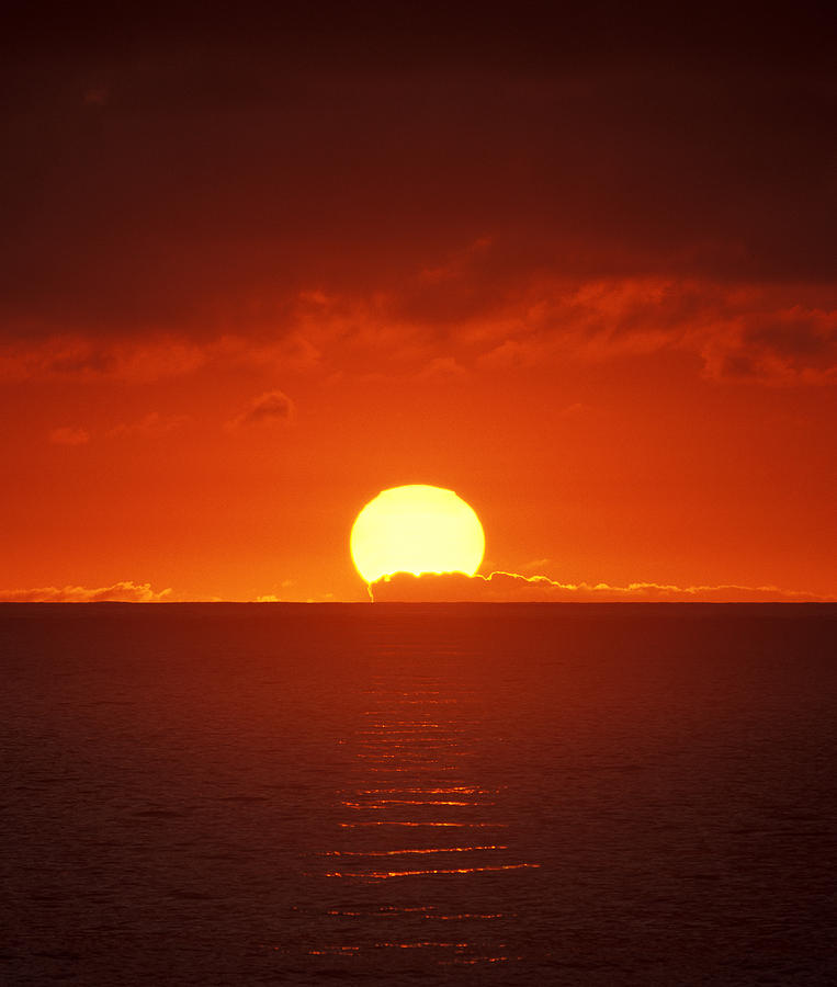 Sun Over Water Photograph by Phillip Hayson