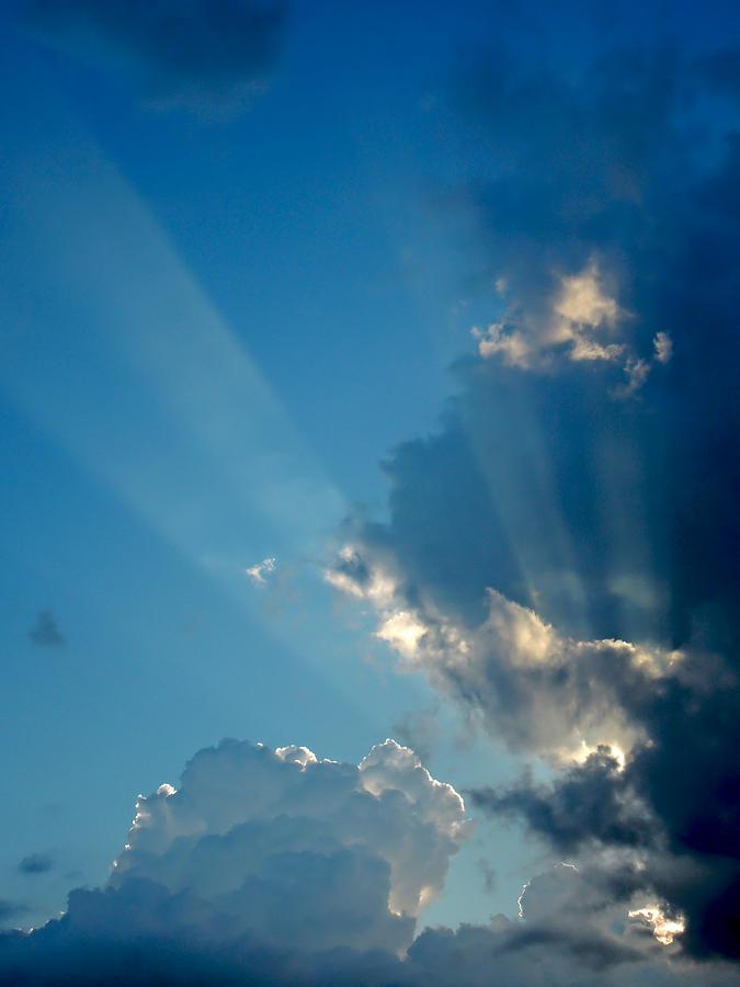 Sun Rays Photograph by Pete Trenholm