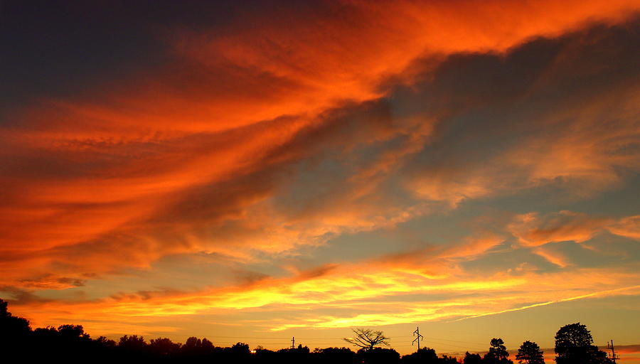 Sun Reflection on Clouds Photograph by Erin Rednour | Fine Art America