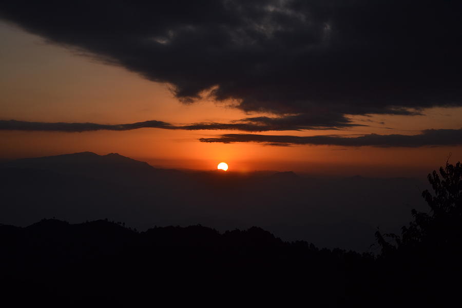 Nature Photograph - Sun rise over Himalaya by Atul Daimari