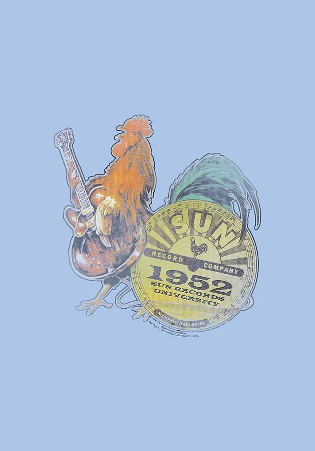 Elvis Presley Digital Art - Sun - Rockin Rooster by Brand A
