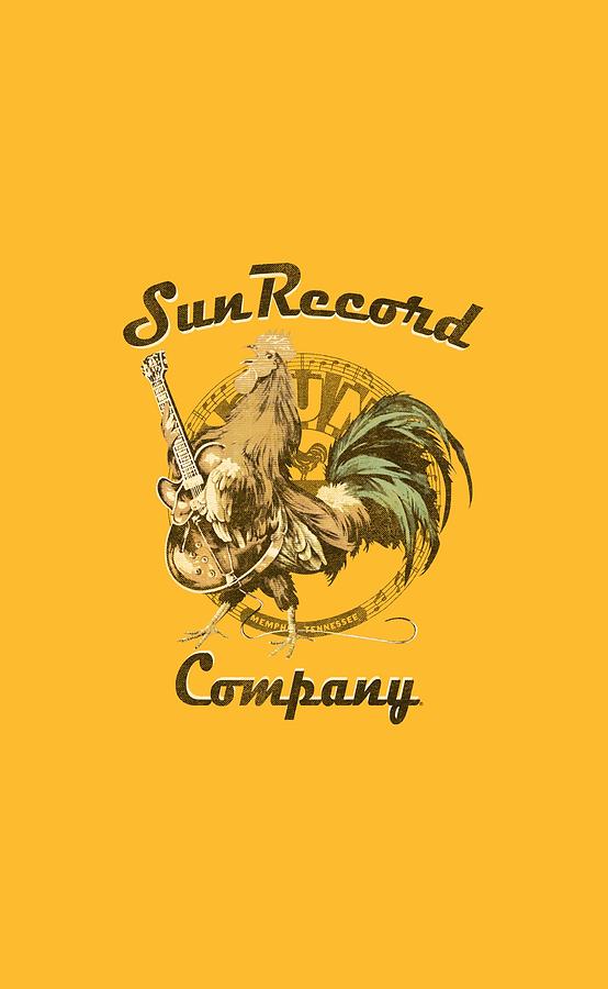 Elvis Presley Digital Art - Sun - Rockin Rooster Logo by Brand A