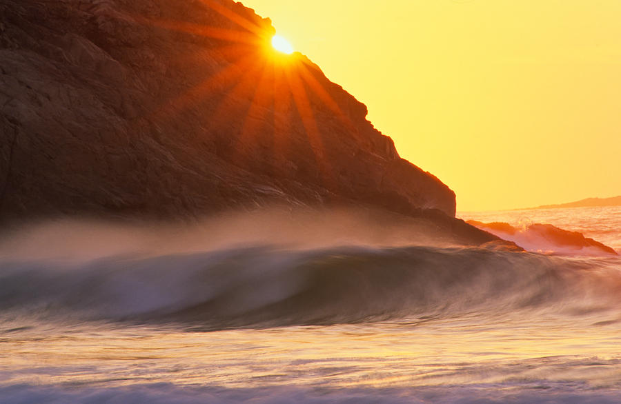 Sun Star Singing Beach Photograph by Michael Hubley