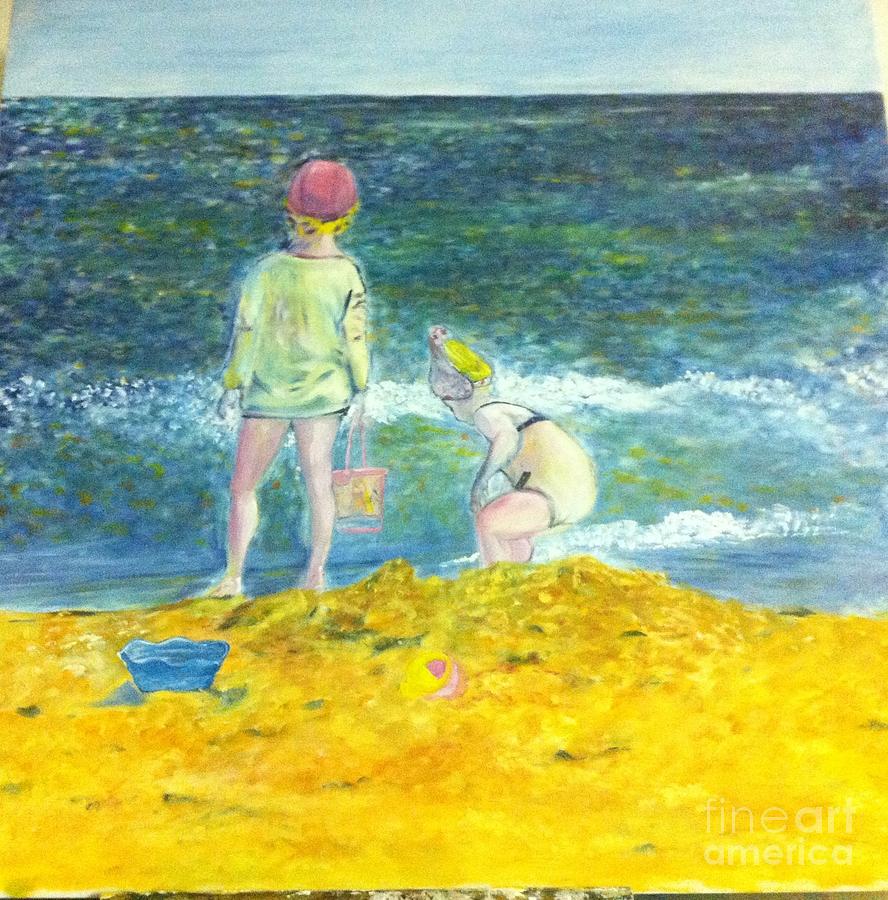 Summer Painting - Sun Time  by B Russo