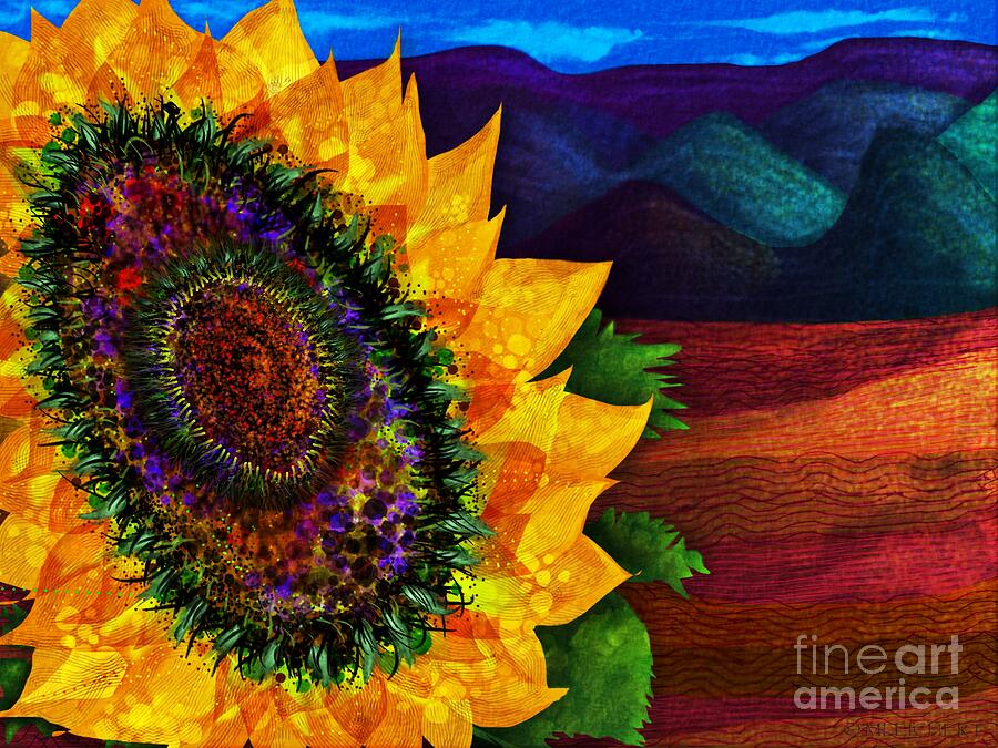 Sun Valley Digital Art by Mary Eichert