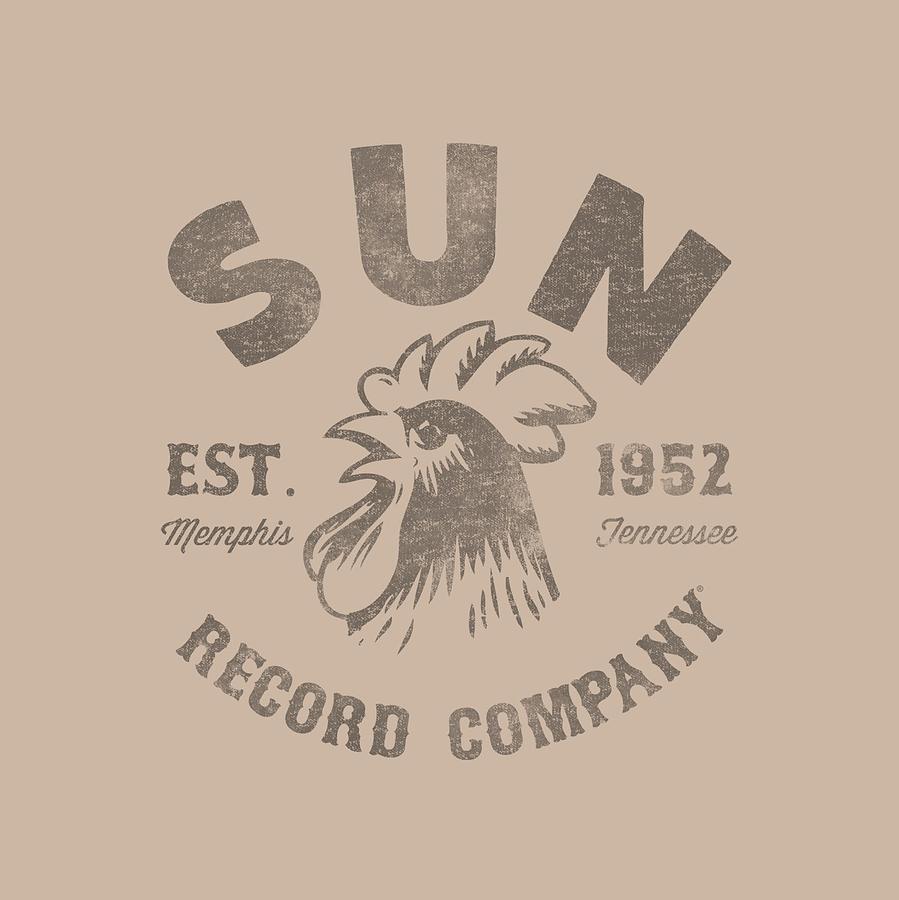 Sun Record Company Digital Art - Sun - Vintage Logo by Brand A Sun Record Company Digital Art - Sun - Vintage Logo by Brand A