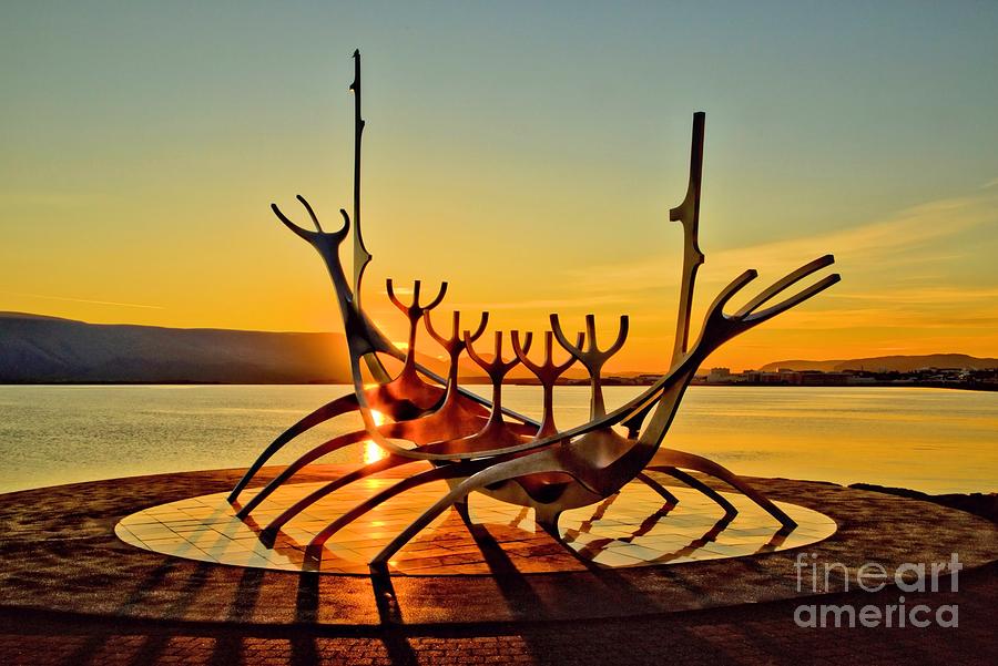 Sun Voyager at Sunrise Photograph by Roxie Crouch