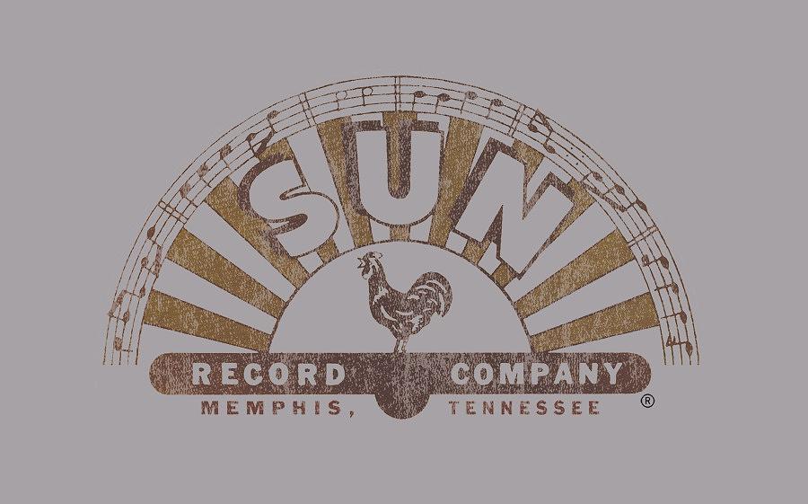 Elvis Presley Digital Art - Sun - Worn Logo by Brand A