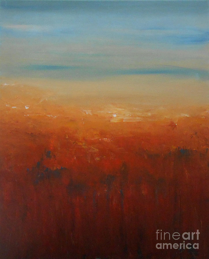 Sunburnt Country Painting by Jane See