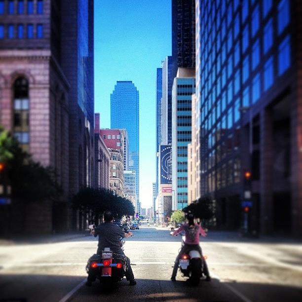 Dallas Photograph - Sunday Bike Ride. #lategram #dallas by Jillian Schantz Patrick