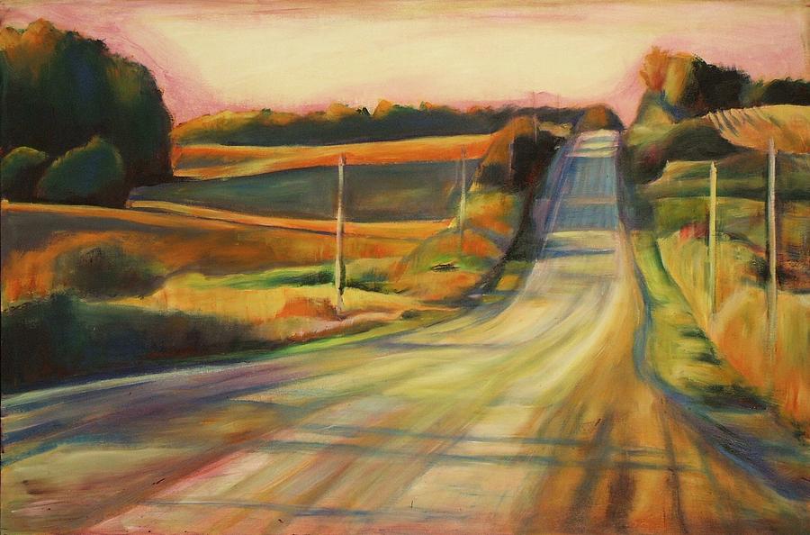 Sunday Drive Painting by Sheila Diemert