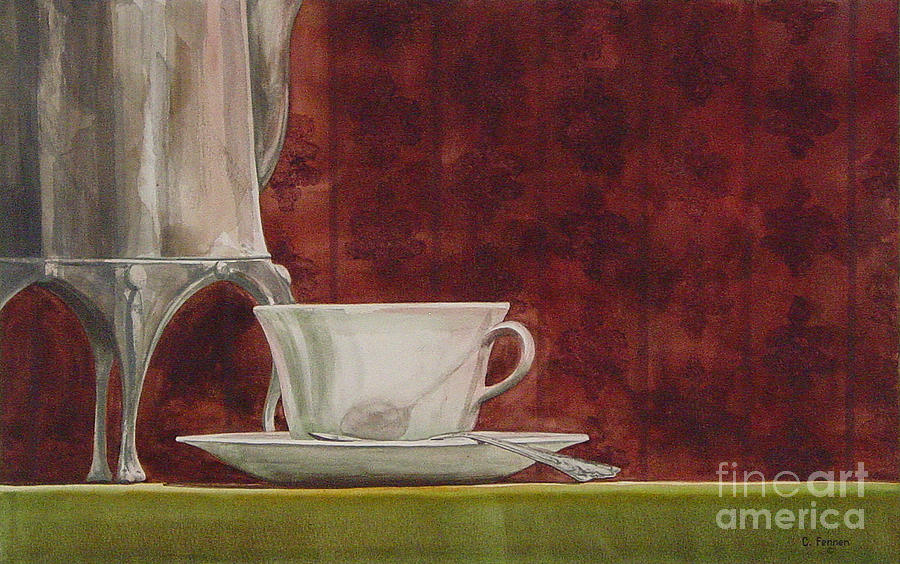 Sunday Morning Coffee Painting by Charles Fennen