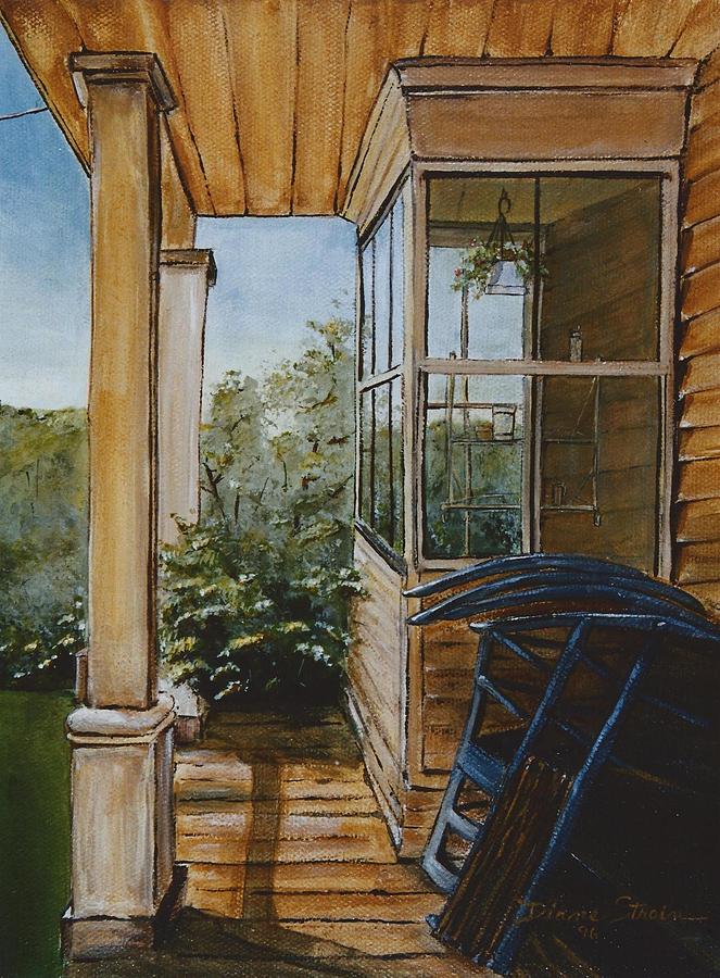 Sunday Morning Painting by Diane Strain