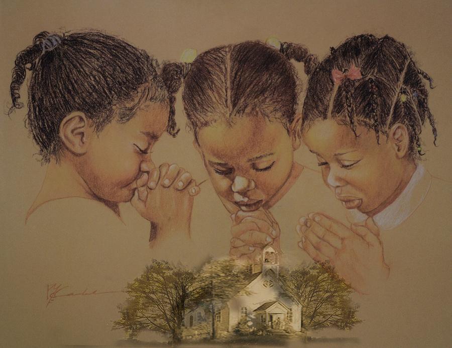Sunday Prayers Painting by Pamela Mccabe