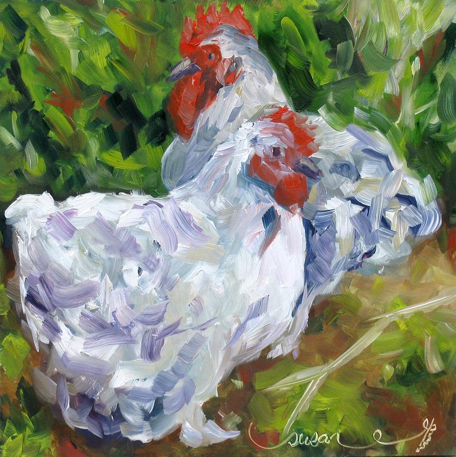 Sunday Stroll Painting by Susan Elizabeth Jones - Fine Art America