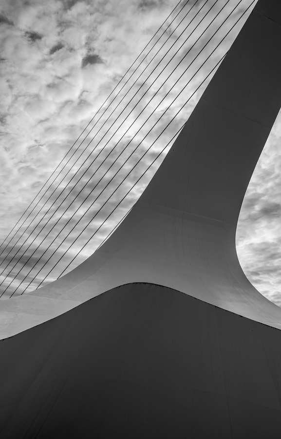 Sundial Bridge Abstract Photograph by Loree Johnson