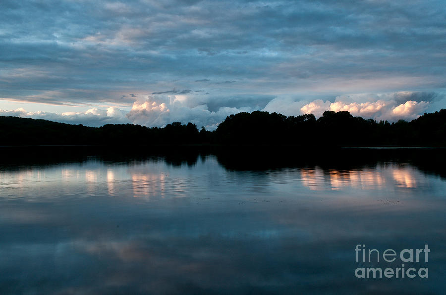 Sundown at Beavers Pond Photograph by JG Coleman