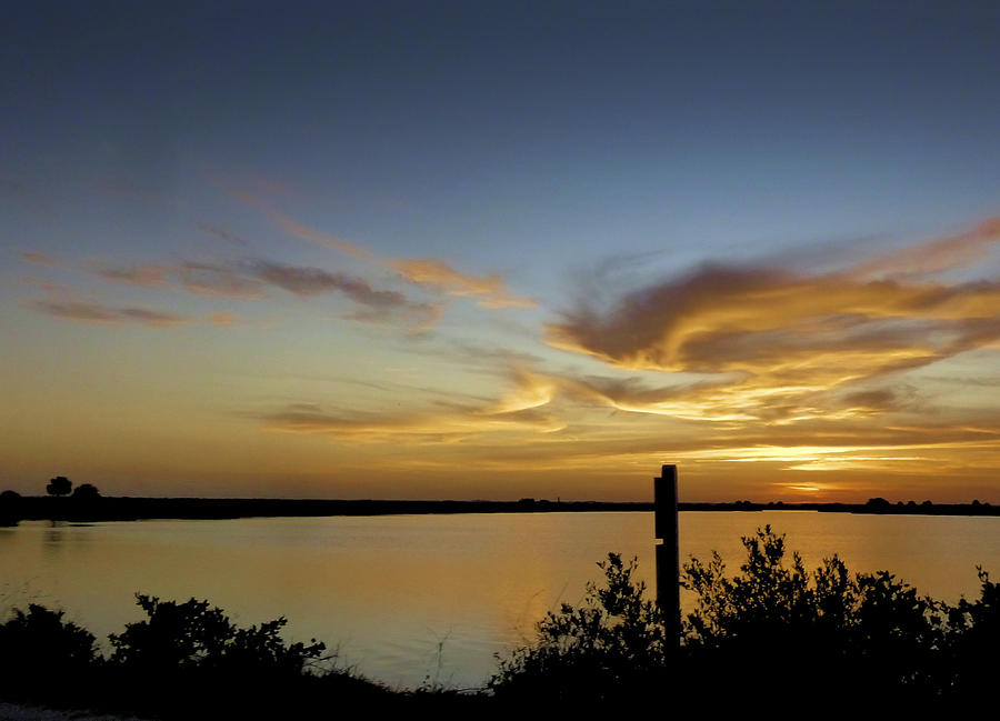 Sunset Photograph - Sundown in Florida by Phil And Karen Rispin