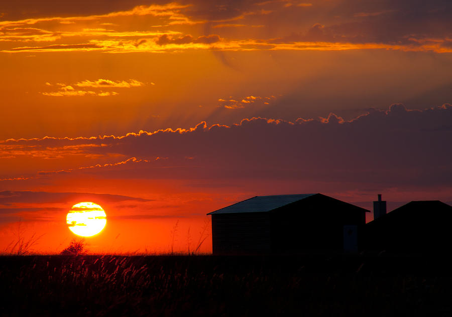 Sundown Photograph by Mark Alder