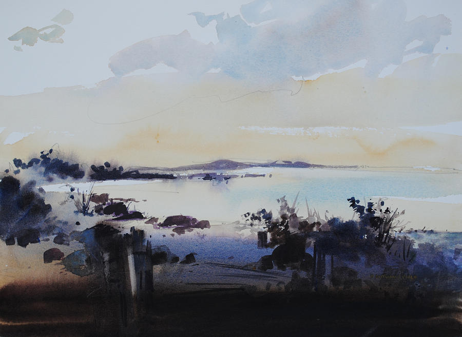 Sundown Painting by P Anthony Visco