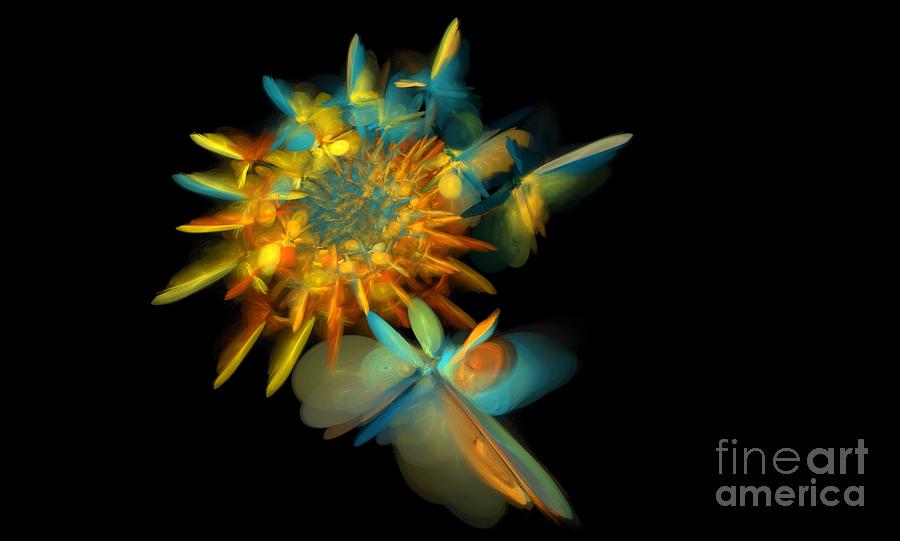 Sunflower Digital Art - Sunflower by Christy Leigh