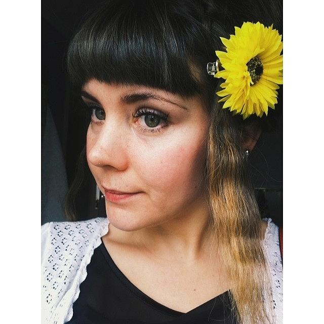 Sunflower Hair Today X Photograph by Coco Cole