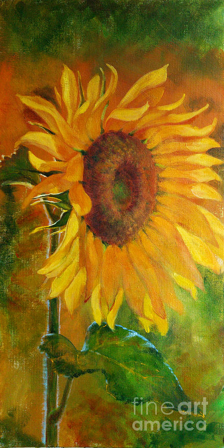 Pait Painting - Sunflower by Irina Effa