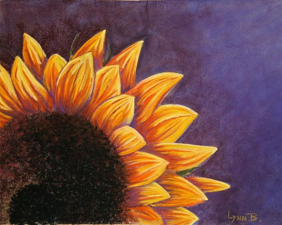 Sunflower Painting - Sunflower by Lynn Bernstein