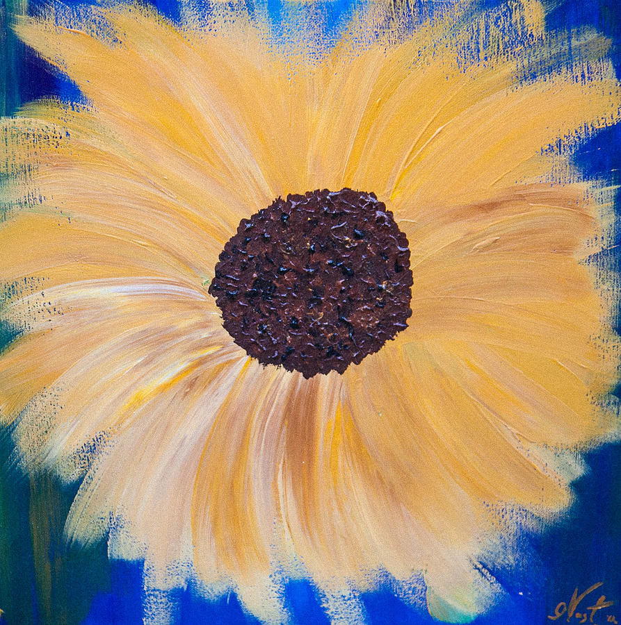Sunflower Painting - Sunflower Not Sunflower by Oana Nastase