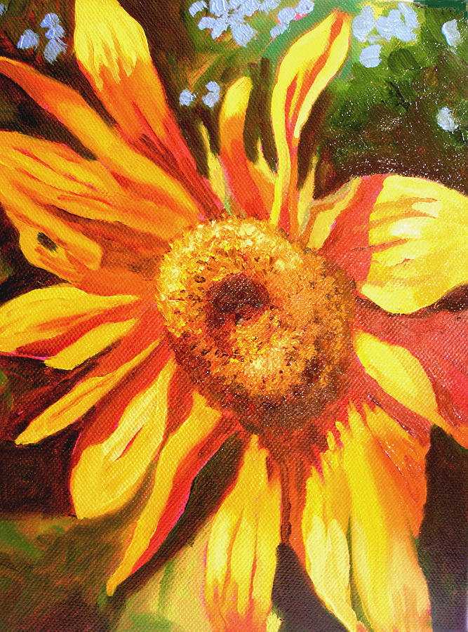 Sunflower of Al Di La Painting by Susi Franco - Fine Art America