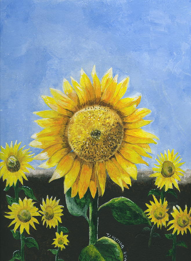 Sunflower Series One by Thomas J Herring Sunflower Series One by Thomas J Herring