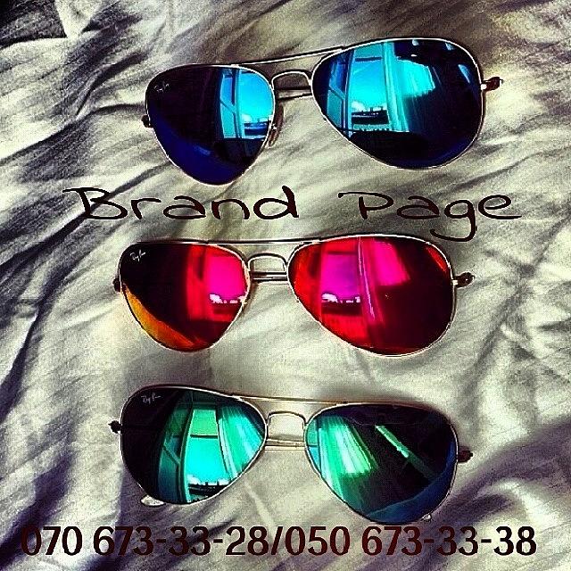 Rayban Photograph - #sunglasses #rayban #green #red #blu by Den Den