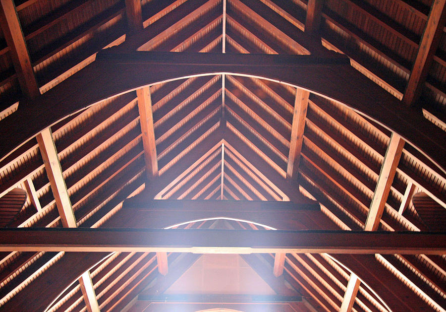 Sunlight In The Rafters Photograph by Cora Wandel