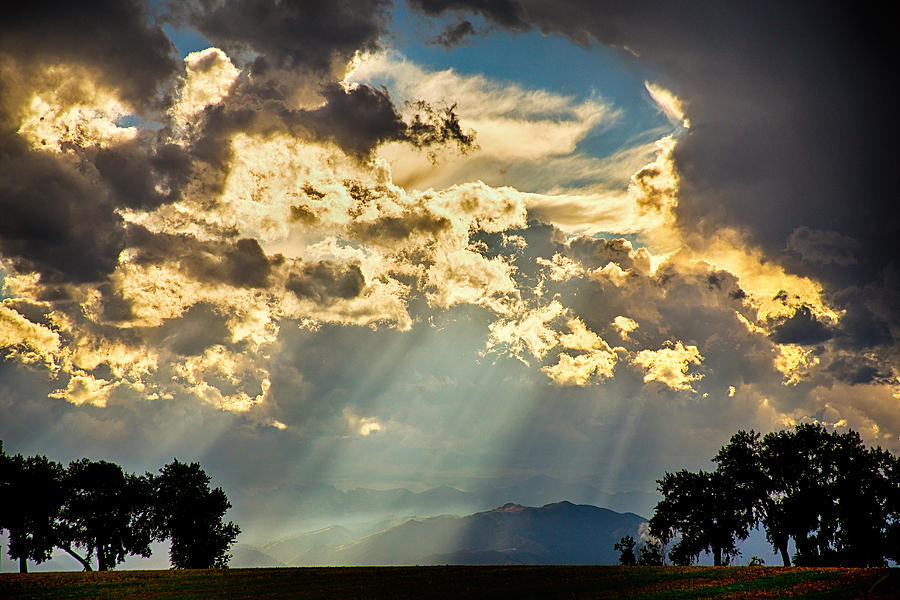 Sunlight Raining Down From the Heavens Photograph by James BO Insogna