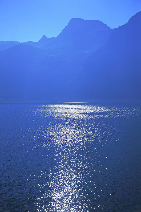 Sunlight Reflection On Surface Of Lake Photograph by Hiroshi Higuchi