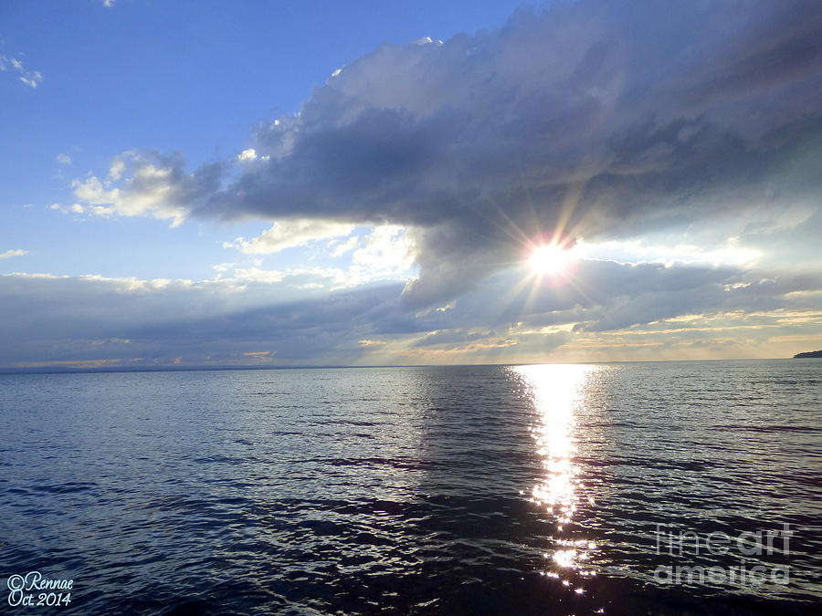 Lake Photograph - Sunlight Reflections by Rennae Christman Lake Photograph - Sunlight Reflections by Rennae Christman