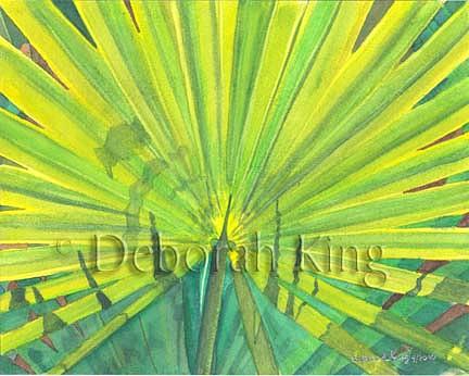 Sunlit Painting - Sunlit by Deborah King - DKS Studio
