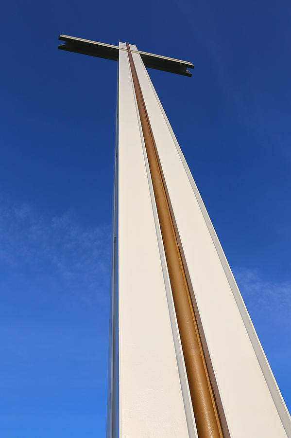 Sunlit Papal Cross in Dublin Photograph by Semmick Photo