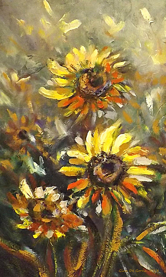 Sunny 2 Painting by Gina De Gorna